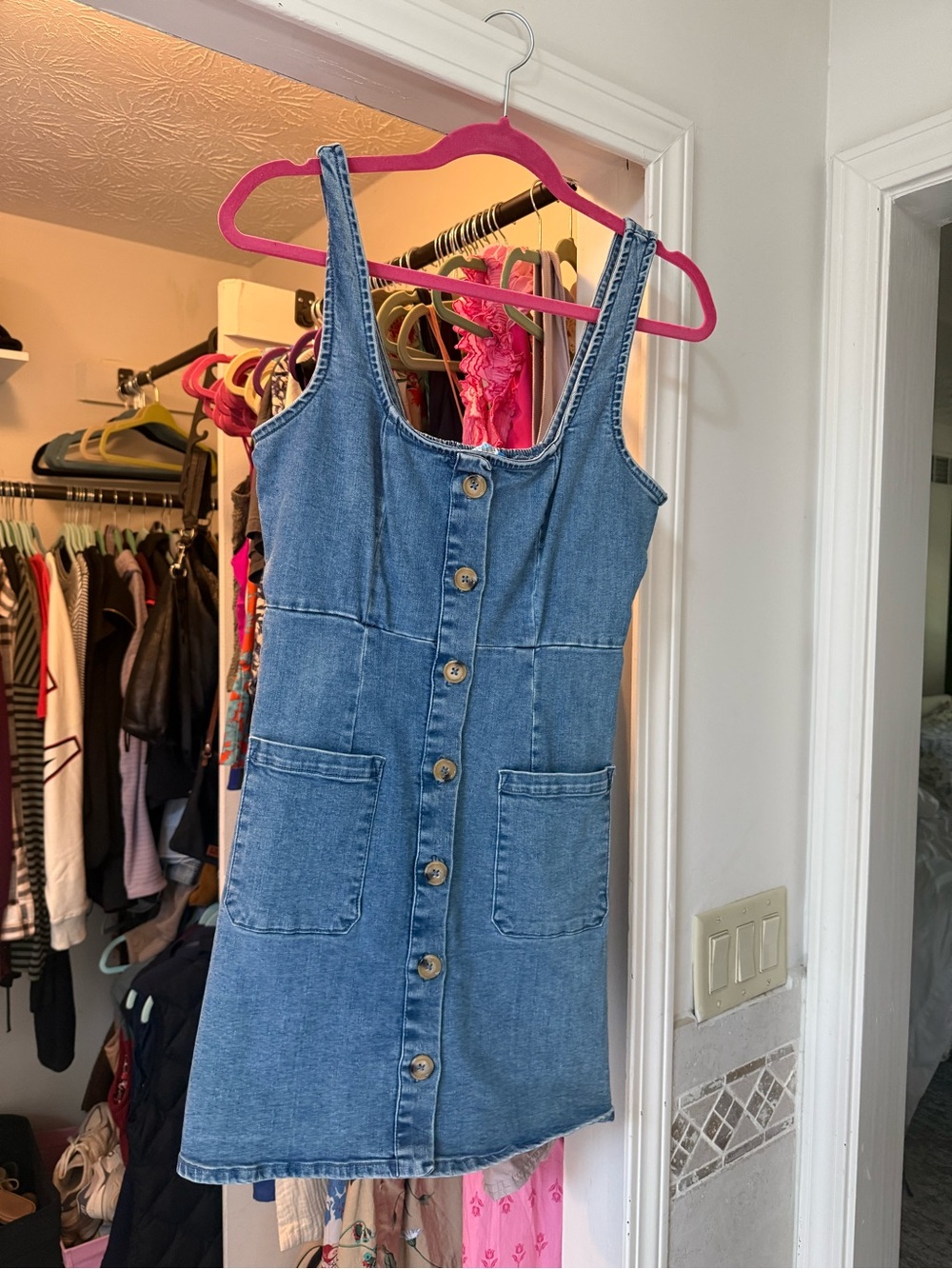 Show me your mumu denim dress